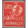 Frimærkepenge 1 Øre "Læs Familie Journalen" Grøn/RØD/blå