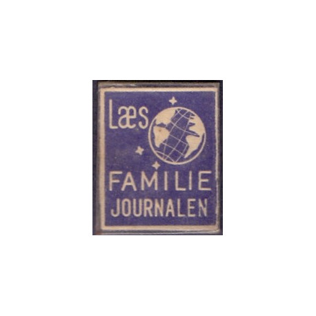 Frimærkepenge 1 Øre "Læs Familie Journalen" Grøn/RØD/blå
