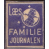 Frimærkepenge 1 Øre "Læs Familie Journalen" Grøn/RØD/blå
