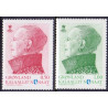 2012, 0,50-1,00 Kr. Dagligmærker Dr. Margrethe. AFA nr 624-25 postfrisk stemplet