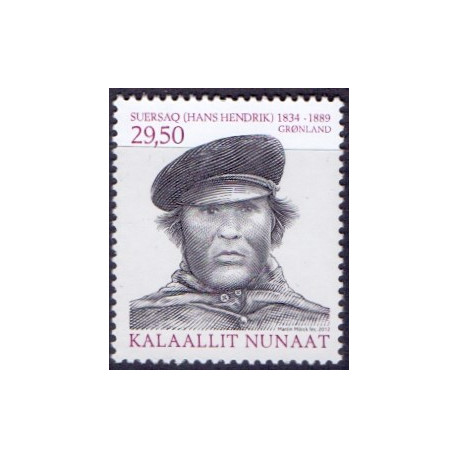 2012, 29,50 Kr. Ekspeditioner X. AFA nr 629 postfrisk stemplet