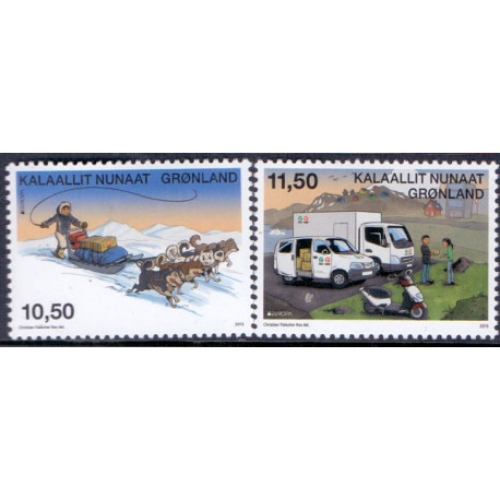 2013. 10,50-11,50 Kr. Europamærker / Cept. AFA nr 637-38 postfrisk
