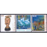 2013. 0,50-40,50 Kr. Moderne kunst VII. AFA nr 639-41 postfrisk stemplet