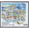 2013. 9,00 Uummanaq 250 år. AFA nr 649 postfrisk stemplet