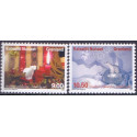 2013. 9,00-10,50 Kr. Julefrimærke. AFA nr 660-61 postfrisk stemplet