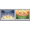 2014. 0,50-45,00 Kr. Fangerliv I. AFA nr. 681-82 postfrisk stemplet