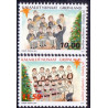 2014. 10,00-11,50 Kr. Julefrimærker. AFA nr. 689-90 postfrisk  stemplet