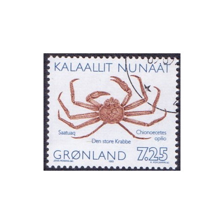 1993. 7,25 Kr. Opilio Krabbe, fra hæfte. AFA nr. 233A postfrisk stemplet