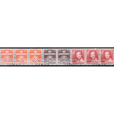 Hæftesammentryk. AFA nr. HS 7 **, postfrisk, stemplet FDC