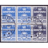 Hæftesammentryk. AFA nr. HS 15 **, postfrisk, stemplet FDC