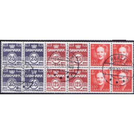 Hæftesammentryk. AFA nr. HS 16 **, postfrisk, stemplet FDC