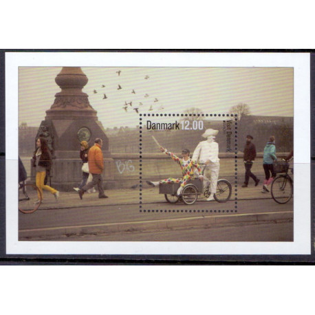 2012. Europamærke / CEPT. AFA nr. 1697Ax,Variante, ** miniark  Stemplet FDC