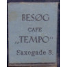 Frimærkepenge 1 Øre "Besøg Cafe TEMPO" 