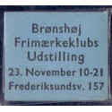 Frimærkepenge 1 Øre " Brønshøj Frimærke-Klub Udstilling"  