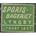 Frimærkepenge 1 Øre " Sports-Bageriet" Grøn