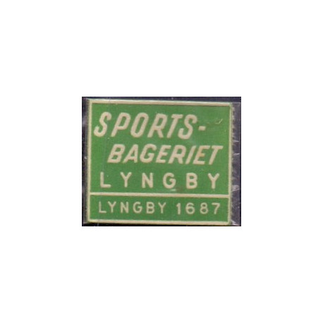 Frimærkepenge 1 Øre " Sports-Bageriet" Grøn