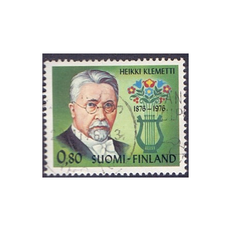 Finland. 1976. Heikki Klemittis. AFA nr. 790 **      , postfrisk stemplet