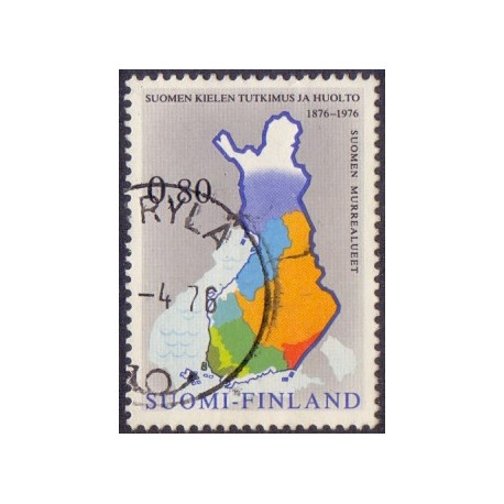 Finland. 1976. Sprogforskning 100 år. AFA nr. 791 **      , postfrisk stemplet