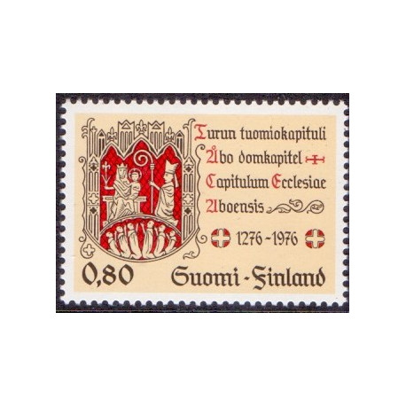 Finland. 1976. Åbo domkirke og Alvar Aalto mindeudgave. AFA nr. 802-03 **     , postfrisk stemplet