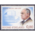 Finland. 1976. Åbo domkirke og Alvar Aalto mindeudgave. AFA nr. 802-03 **     , postfrisk stemplet