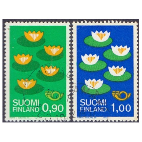 Finland. 1977. Nordisk råd 1. oplag. AFA nr. 810F-11F **    , postfrisk stemplet