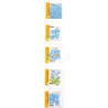 Finland. 2002. Blomster. AFA 1585-89 **   , postfrisk stemplet