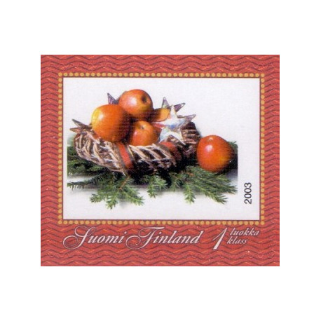 Finland. 2003. Æblekurv. AFA nr. 1667 **   , postfrisk stemplet