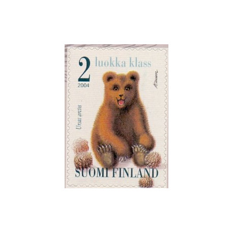 Finland. 2004. Bjørn (6 mm) . AFA nr. 1687  **       , postfrisk stemplet