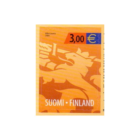 Finland. 2004. Løvevåben. AFA nr. 1689  **        , postfrisk stemplet