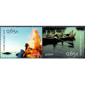 Finland. 2004. Europafrimærker. parstykke. AFA nr. 1692-93  **       , postfrisk stemplet