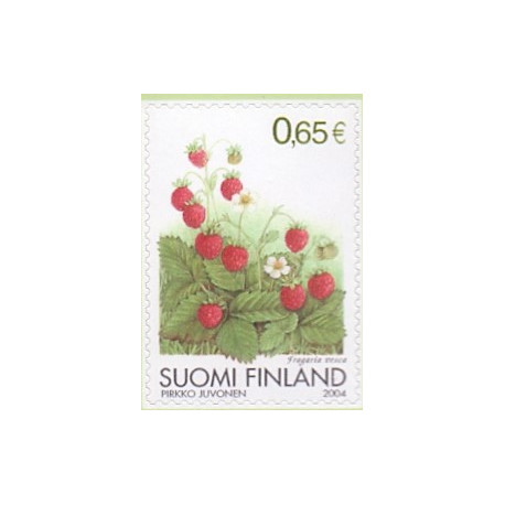 Finland. 2004. Skovbær. AFA nr. 1695  **       , postfrisk stemplet