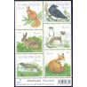 Finland. 2004. Skovens dyr, miniark. AFA nr. 1696-1701  **       , postfrisk stemplet