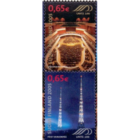 Finland. 2005. Lahti, parstykke. AFA nr. 1723-24  **       , postfrisk stemplet