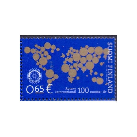 Finland. 2005. Rotary og Almanac i Finland. AFA nr. 1725-26  **       , postfrisk stemplet