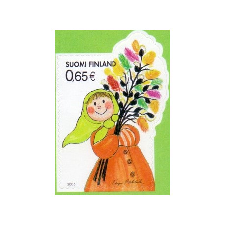 Finland. 2005. Påskeheks. AFA nr. 1728  **      , postfrisk stemplet