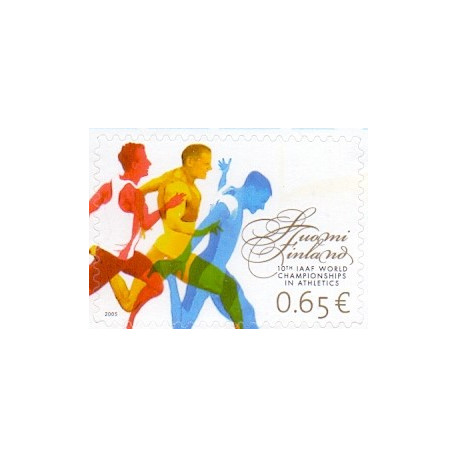 Finland. 2005. Atletik VM. AFA nr. 1738 **      , postfrisk stemplet