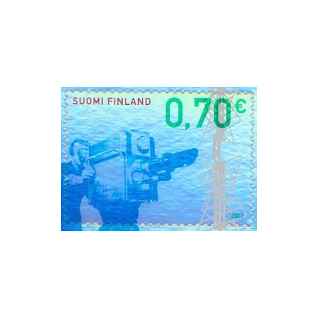 Finland. 2007. Tv i 50 år. AFA nr. 1821 **    , postfrisk stemplet