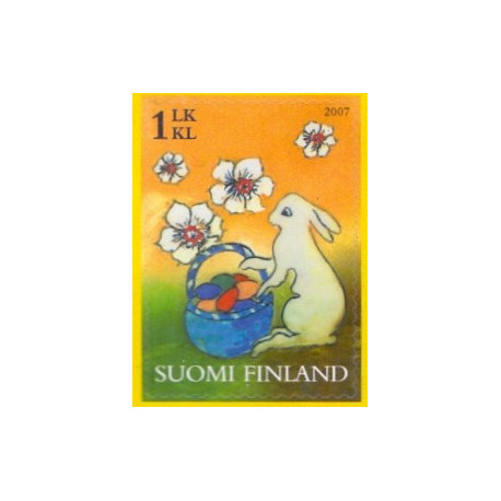 Finland. 2007. Påske. AFA nr. 1828 **   , postfrisk stemplet