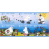 Finland. 2007. Sommer i  Mumidalen, sammentryk AFA nr. 1844-49 **   , postfrisk stemplet