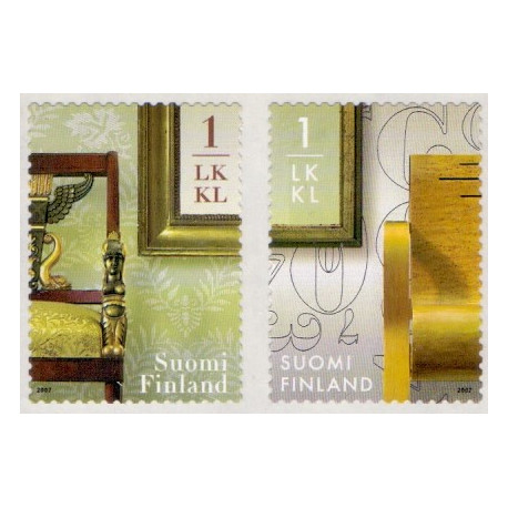 Finland. 2007. Antikviteter I. AFA nr. 1854-55 **,       postfrisk stemplet