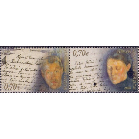 Finland. 2008. Europamærker. AFA nr. 1909-10, Parstykke **          ,       postfrisk stemplet