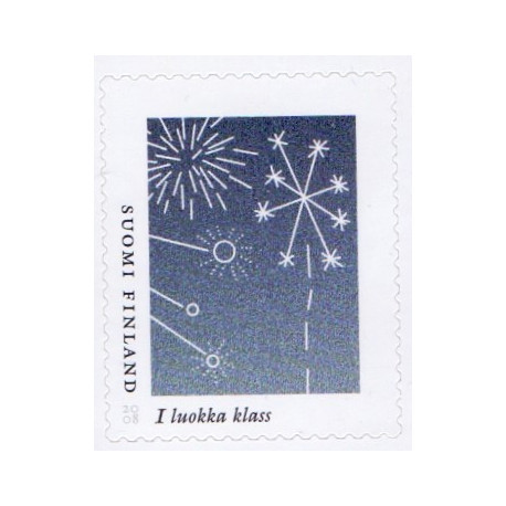 Finland. 2008. Fyrværkeri. AFA nr. 1933 **          ,       postfrisk stemplet