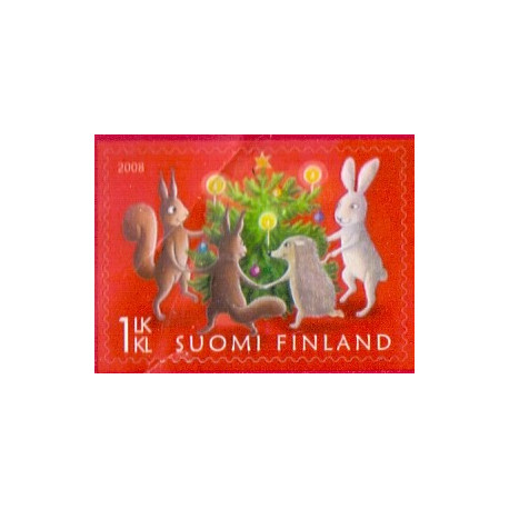 Finland. 2008. Dans om juletræet. AFA nr. 1939 **          ,       postfrisk stemplet