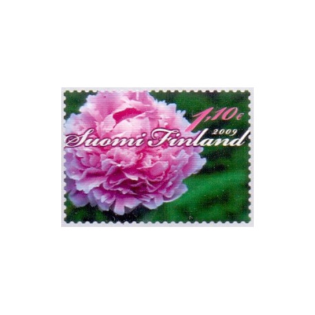 Finland. 2009. Pæoner. AFA nr. 1959 **          ,       postfrisk stemplet
