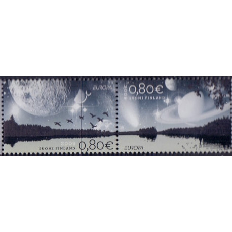 Finland. 2009. Europamærker, parstykke. AFA nr. 1987-88 **       ,       postfrisk stemplet