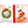 Finland. 2009. Julefrimærker. AFA nr. 1999-2000 **       ,       postfrisk stemplet