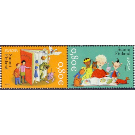 Finland. 2010. Europamærker, parstykke. AFA nr. 2040-41 **     ,       postfrisk stemplet