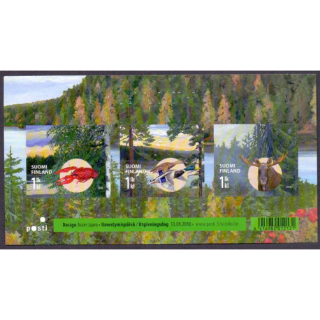Finland. 2010. Efteråret, miniark. AFA nr. 2062 **          , stemplet postfrisk