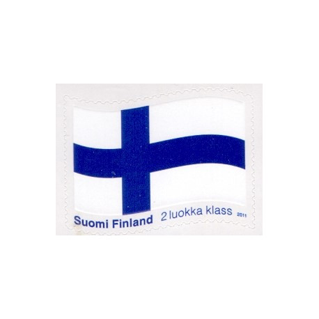 Finland. 2011. Finlands flag. AFA nr. 2074 **       , stemplet postfrisk