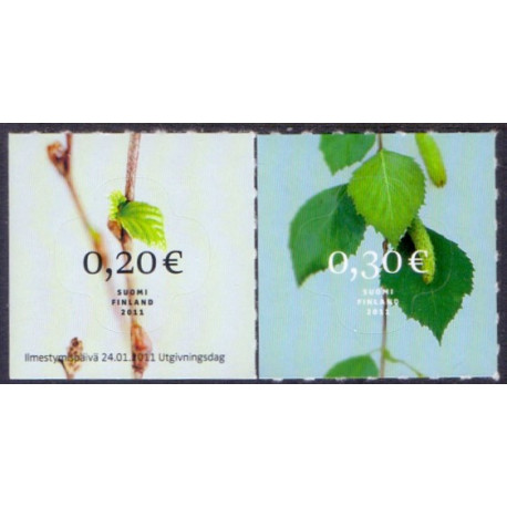 Finland. 2011. Birk. AFA nr. 2091-92 **      , stemplet postfrisk